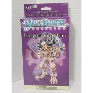 Mage Knight Rebellion Necropolis Sect Army Miniatures Game WizKids 2000